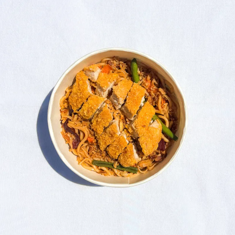 Un bowl vu de dessus
